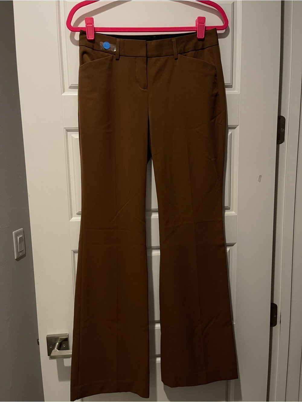 Express Brown Boot Cut Dress Pants